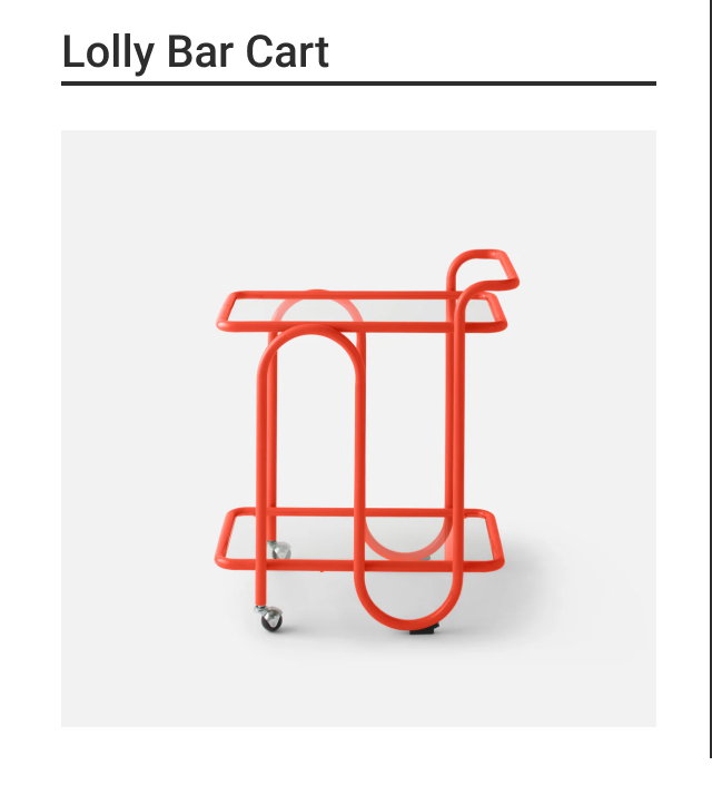 Lolly Bar Cart