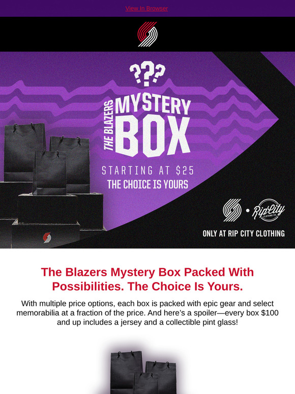 Your Trail Blazers Mystery Box Awaits