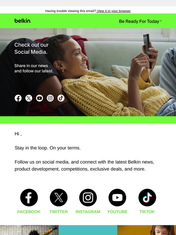 Let's Get Social. Connect With Us.