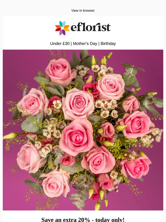 💐 Order for Mother's Day this Sunday...