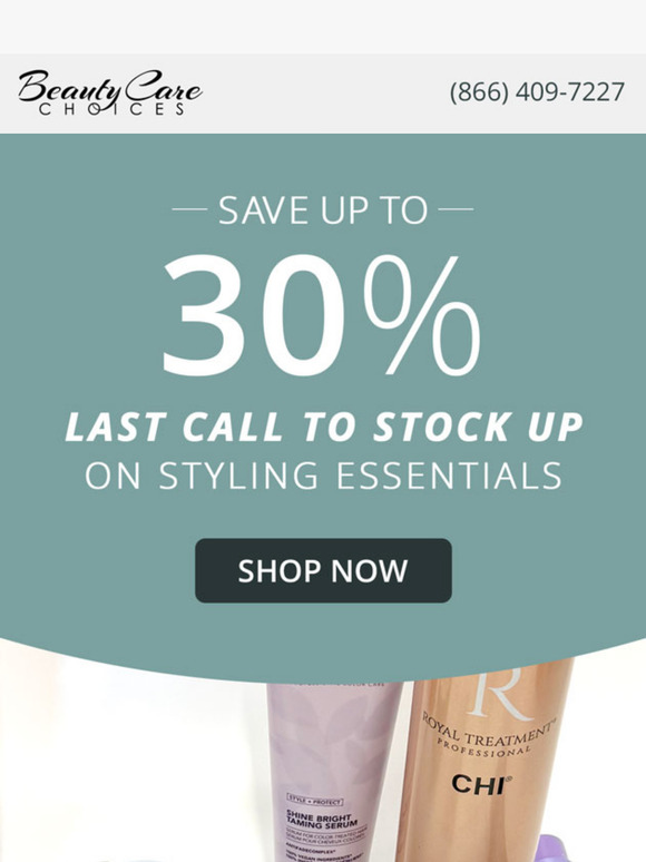Style Sale Ends Sunday! 3/30