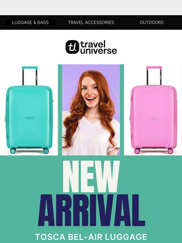 🌴 New Tosca Bel-Air Luggage : Travel Like a Movie Star