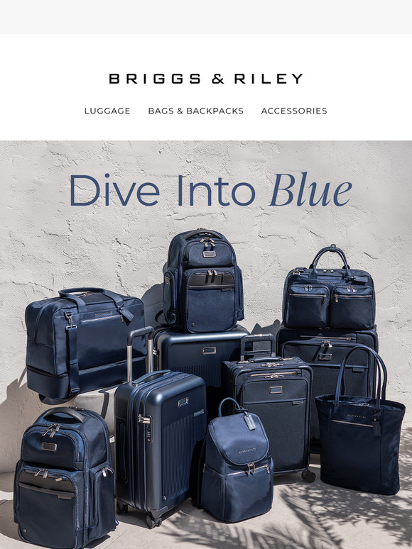 Ride The Blue Wave—Luggage Made For Adventure