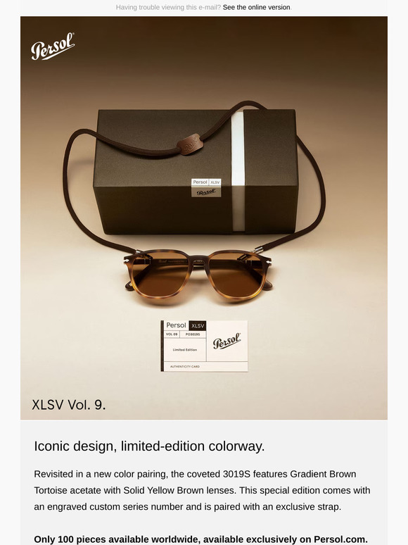 A special edition with only 100 pieces available online
