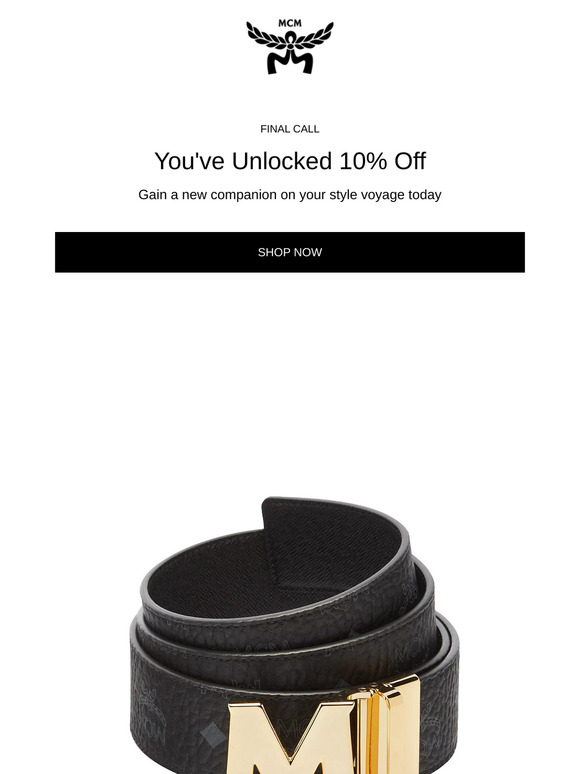 Last chance to enjoy 10% off