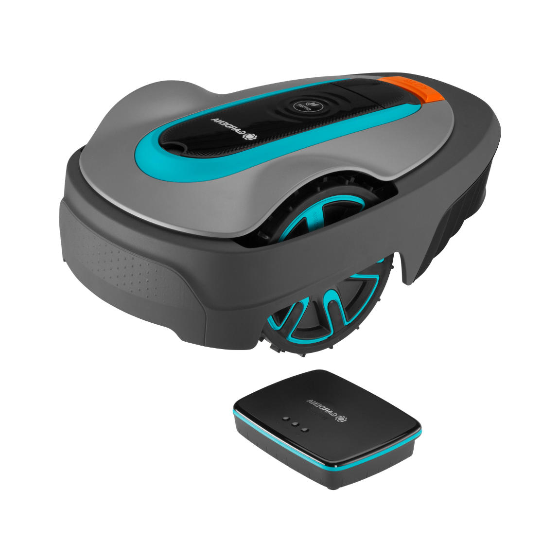 Image of GARDENA Mähroboter smart SILENO city 400 m² Set mit LONA Technologie - Grau