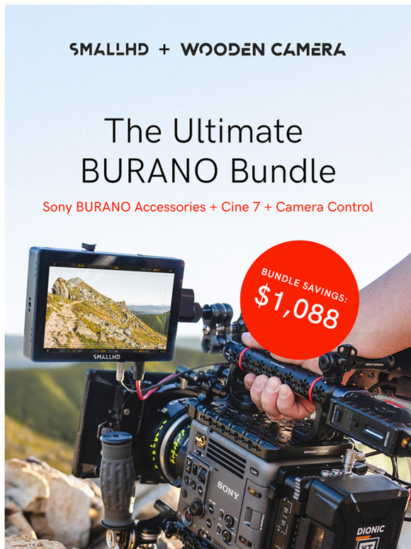 We teamed up with Wooden Camera to create the ultimate Sony BURANO Bundle!