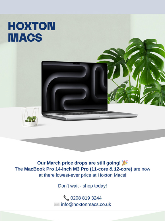 📣 Best Deal Yet on the MacBook Pro 14-inch M3 Pro!