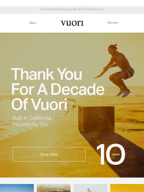 Celebrating 10 Years Of Vuori