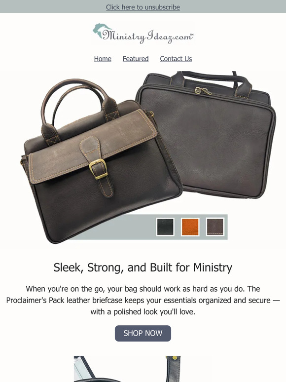 A Reliable Bag for Every Service Day