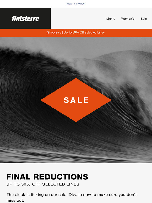 SALE | Final Reductions