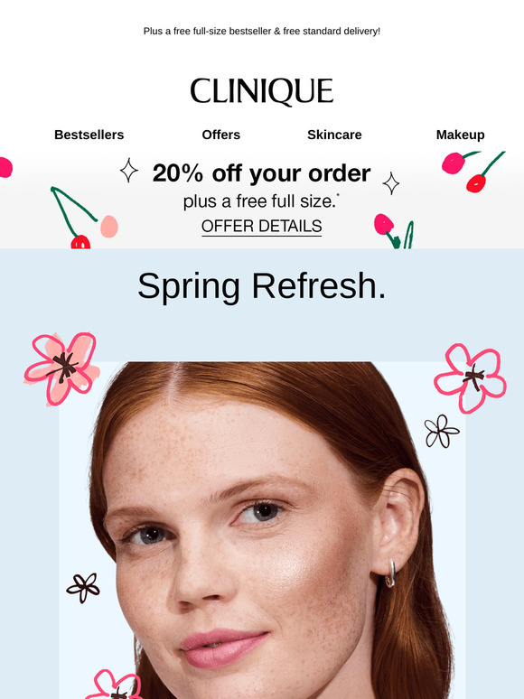 20% off your spring refresh 🌸