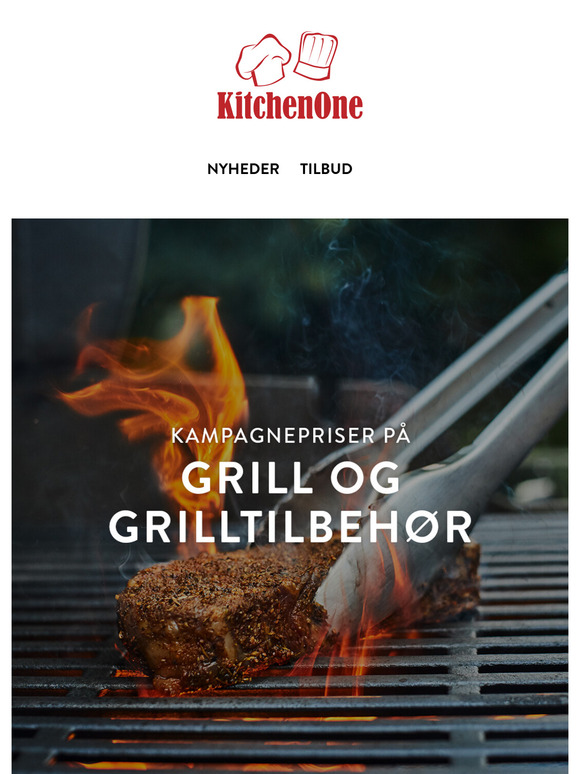Kampagnepriser på grill og tilbehør 🔥