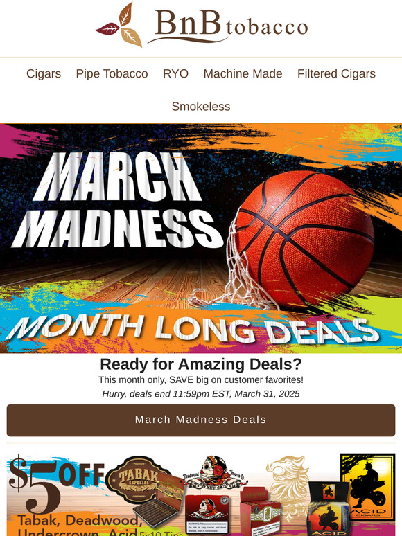 Last Chance for March Madness Deals