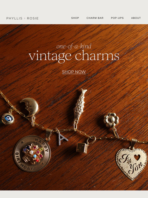 NEW ARRIVALS: Our Vintage Charm Collection Has Arrived!