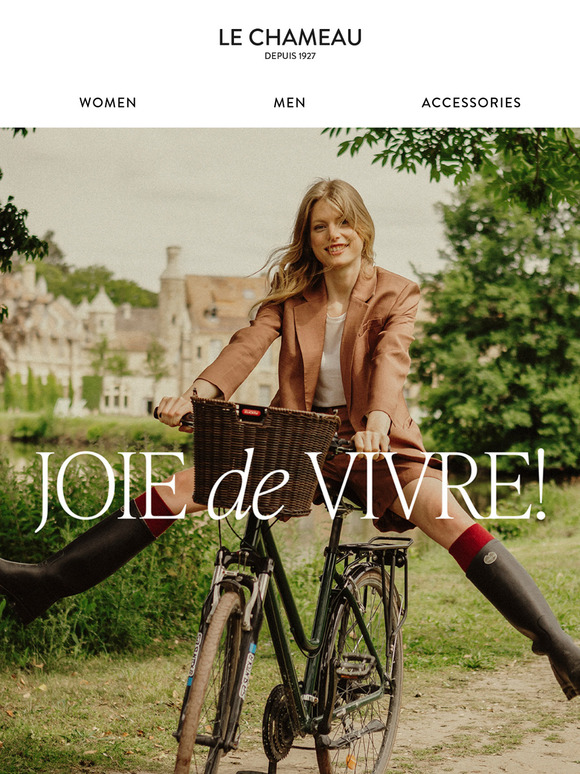 —, Discover Joie de Vivre!