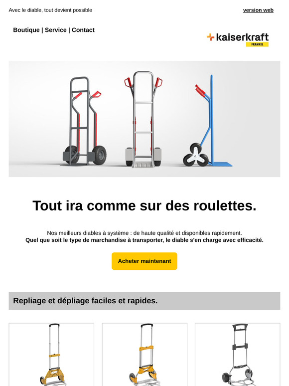 Discret, puissant et fiable : le diable en fait son affaire