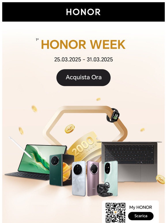 HONOR WEEK | Le migliori offerte