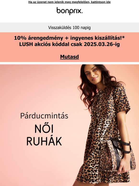 Lenyűgöző stílus párducmintával