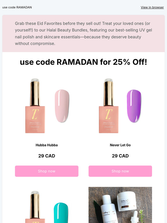 Last Week of our Ramadan Sale! 🎁✨ 25% OFF Storewide 😍