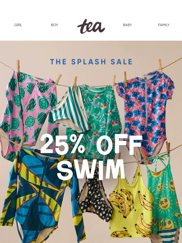 😎 All Swim Now 25% Off—New Styles & Prints