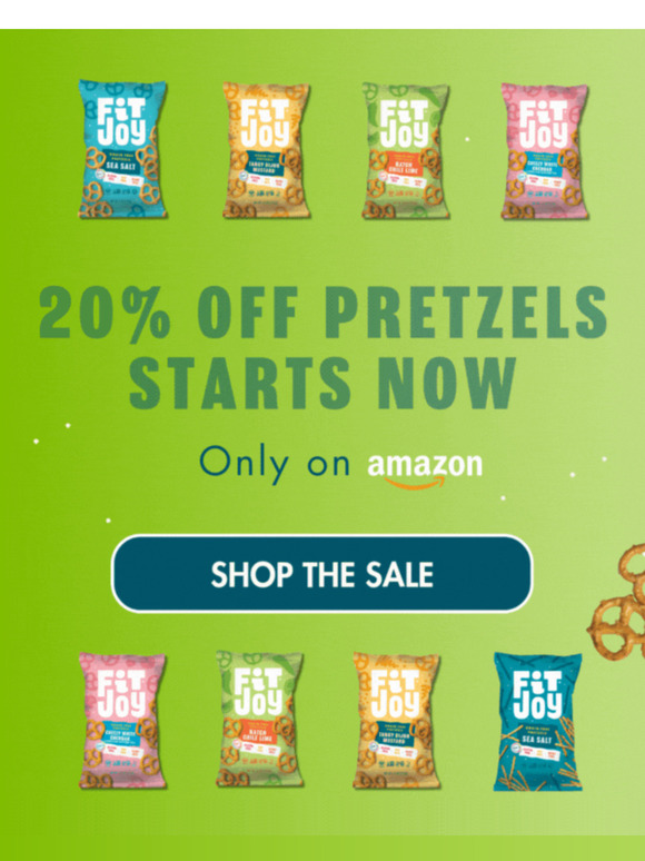 20% OFF?? Brb, stocking up.