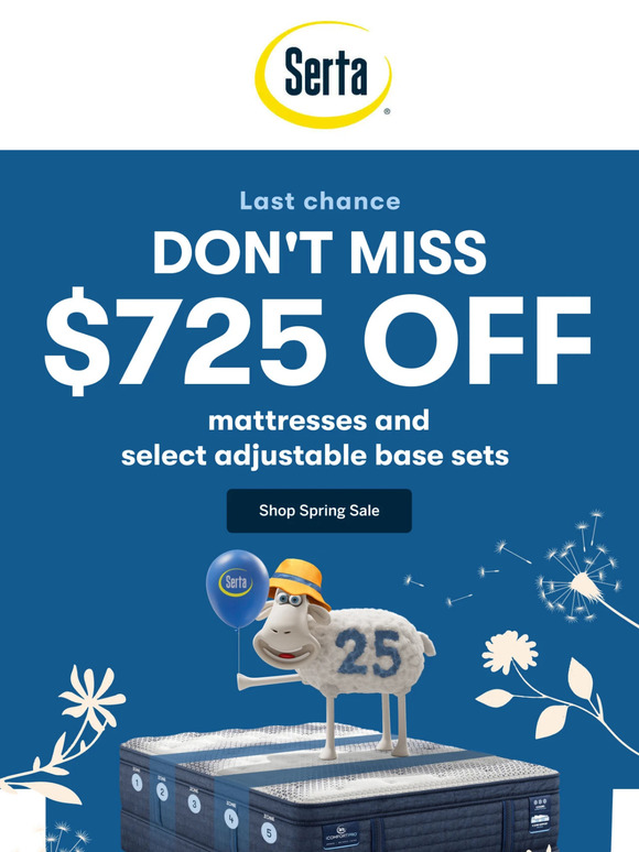 Last chance to save BIG!