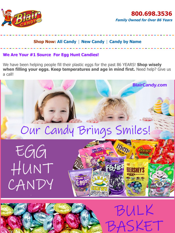 Easter Egg Hunt Candy Alert! 🐰