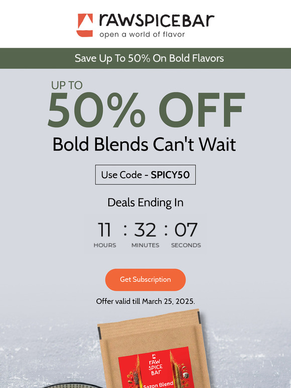 Final Call to Save Up To 50%!