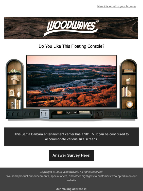 Santa Barbara Floating Console Survey