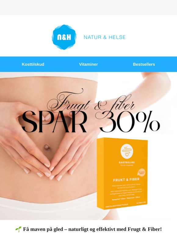 🍑 Træg mave? Få 30% på Frugt & Fiber – naturlig hjælp til din fordøjelse!