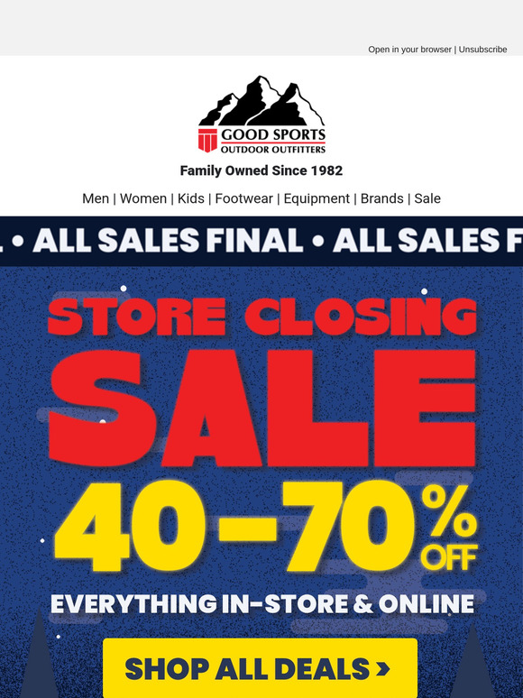 [PRICE DROP] STORE CLOSING SALE 40-70% OFF! 🚨