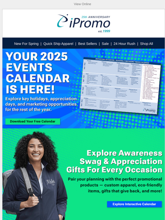 📅 Plan Ahead: Your 2025 Events Calendar Is Here!