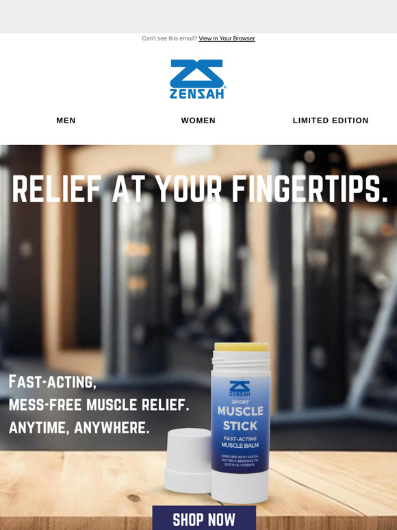 Soothe Sore Muscles? Our NEW Muscle Stick is Here!