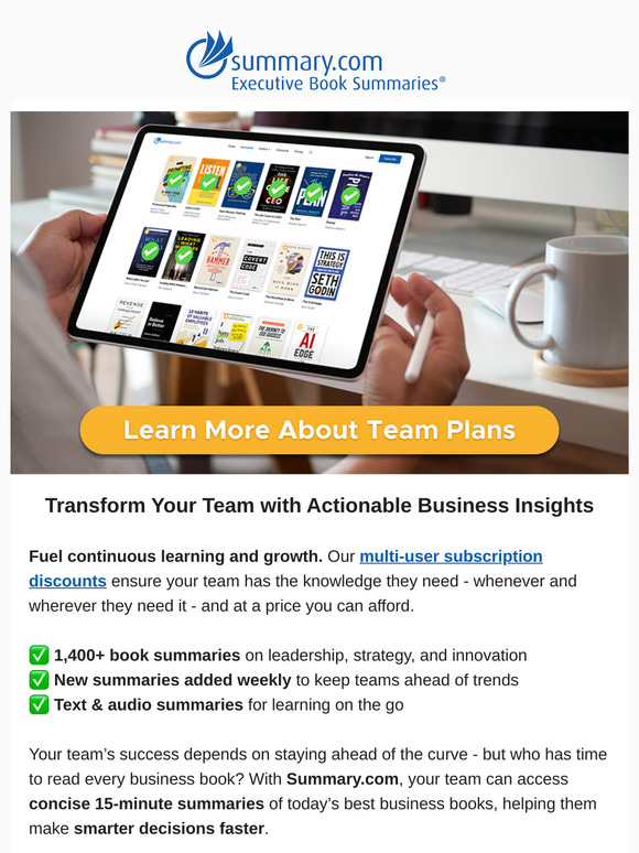 Smarter Teams in Just 15 Minutes a Day