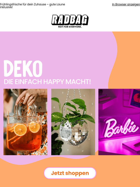 Achtung: Diese Deko macht glücklich! 🌸😄