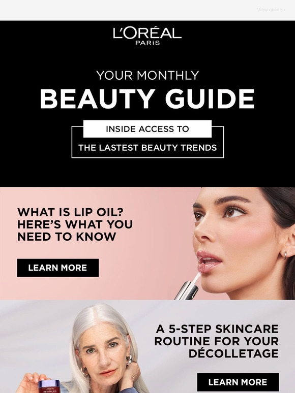 Your Monthly Beauty Guide