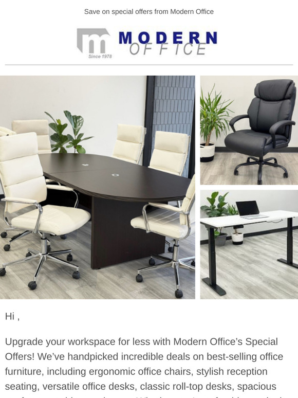 Save Big on Office Furniture – Shop Special Offers Now!