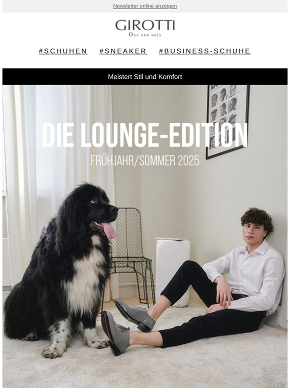 The Lounge Edit – meistert Stil und Komfort.