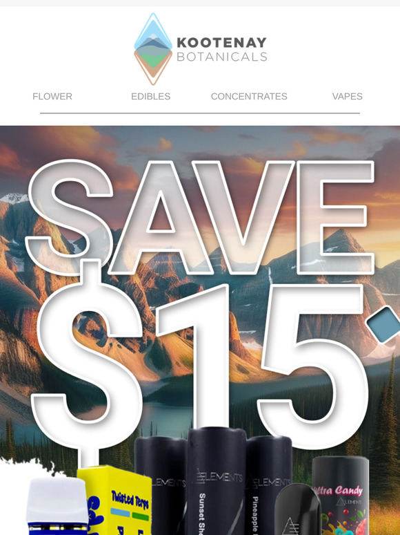 Grab Your Elements Vapes & Save Big!