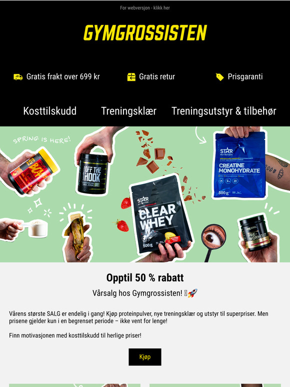 ENDELIG! Vårens sterkeste salg er her! 🪴💪