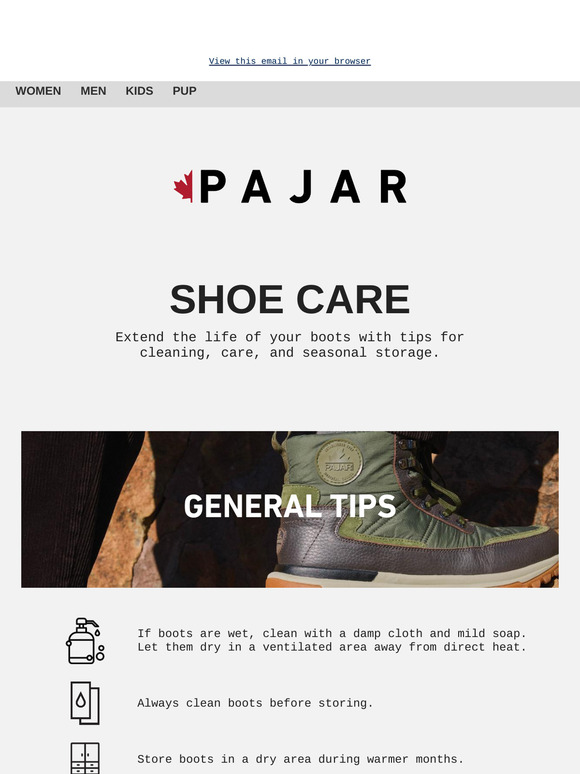 Keep your boots looking their best