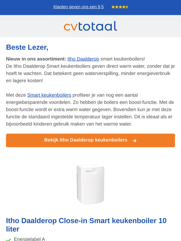 Ontdek de nieuwe Itho Daalderop boilers! 💡