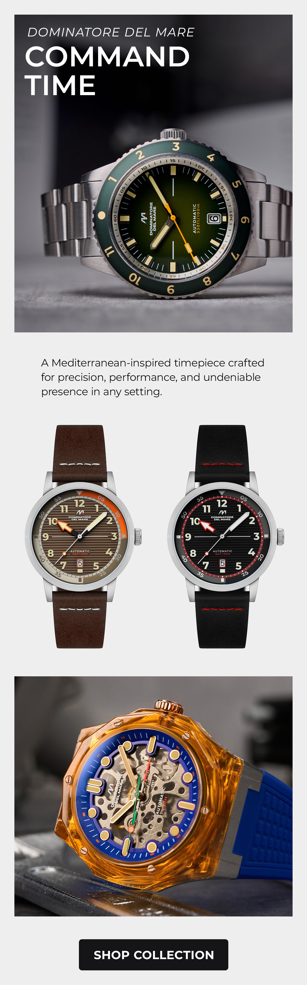 Dominatore Del Mare Timepieces