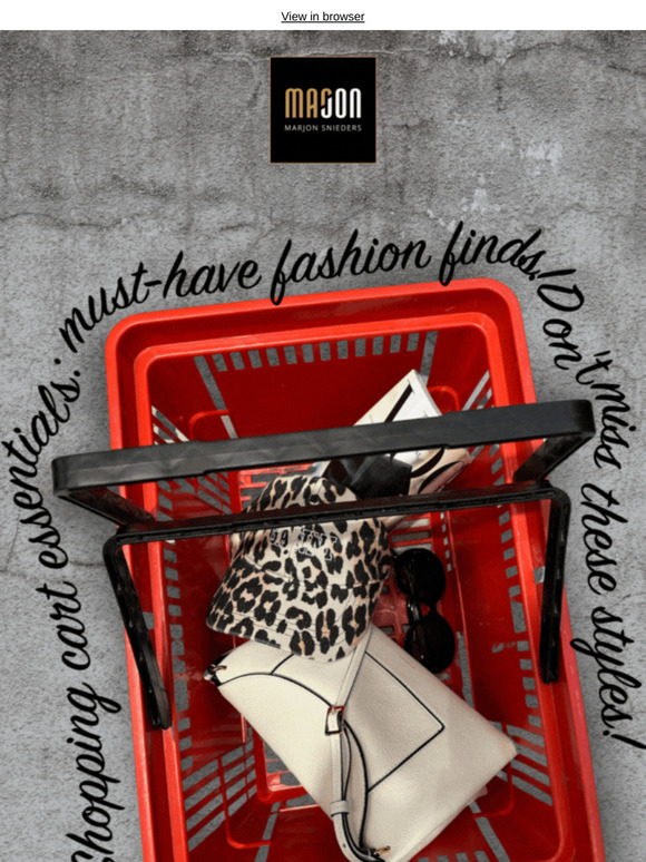 Shopping Cart Essentials: Must-Have Fashion Pieces from Margaux Lonnberg, Toral, and Ganni!