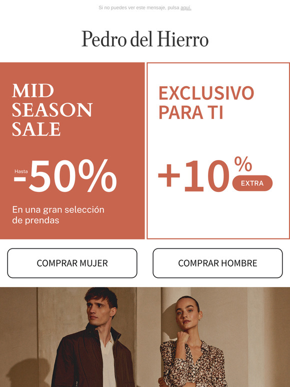 ¡Aprovecha! 👉+10% EXTRA en Mid Season Sale hasta -50%