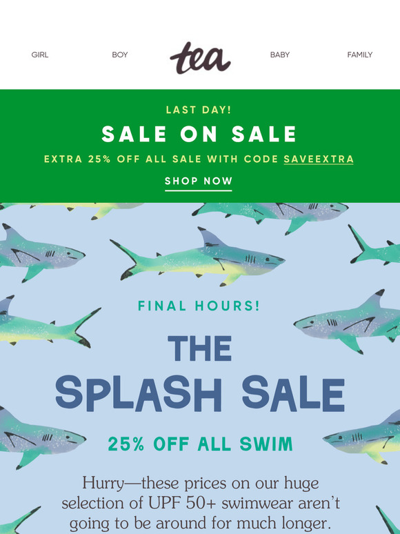 Limited Time Offer: 25% Off Swimwear
