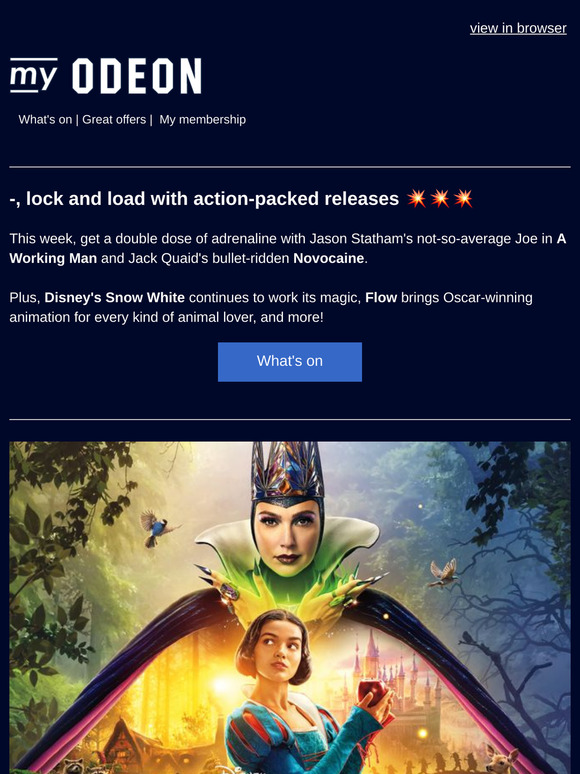 What's new at ODEON