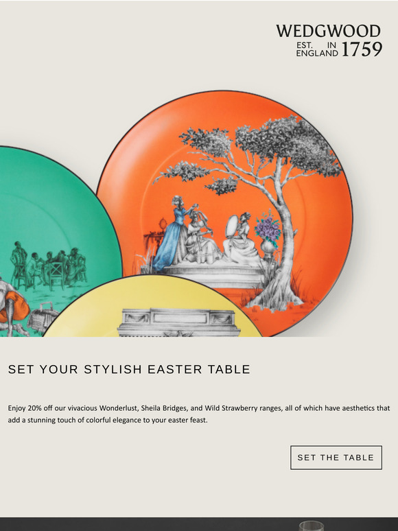 Set your stylish easter table
