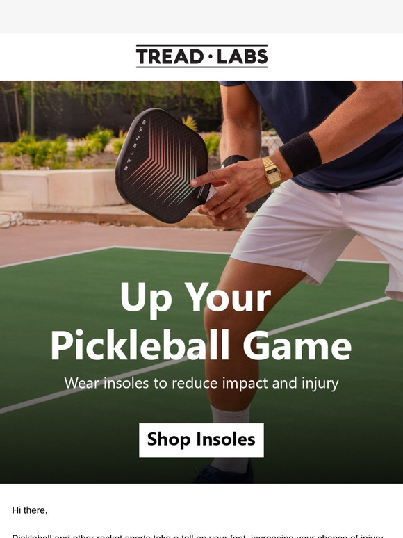 More Pickleball, Less Pain